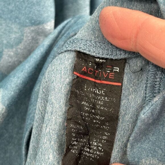 Spyder Camo Hoodie Pullover Long Sleeve Top Blue Large - Picture 9 of 9